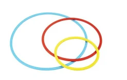 Gonge Balancebane tilbehør - Hula hoops 35 cm| Vis Alle Varer (Særlige Behov)|Udeleg