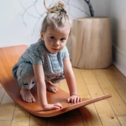 Kinderfeets Balancebræt Kinderboard - Bambus| Grovmotorik|Balanceleg