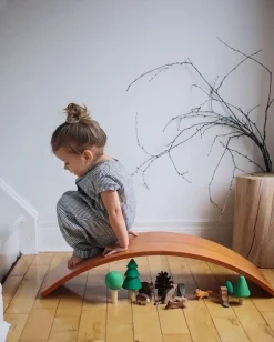 Kinderfeets Balancebræt Kinderboard - Bambus| Grovmotorik|Balanceleg