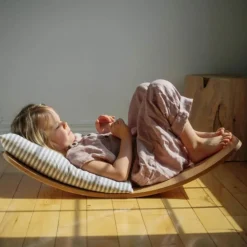 Kinderfeets Balancebræt Kinderboard - Natur| Grovmotorik|Balanceleg