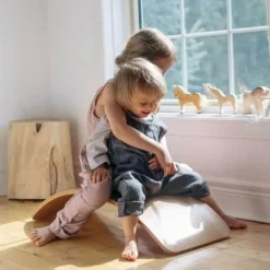 Kinderfeets Balancebræt Kinderboard - Natur| Grovmotorik|Balanceleg