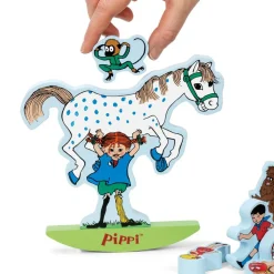 Balancespil - Pippi Langstrømpe| Trælegetøj|Tumlinge Legetøj