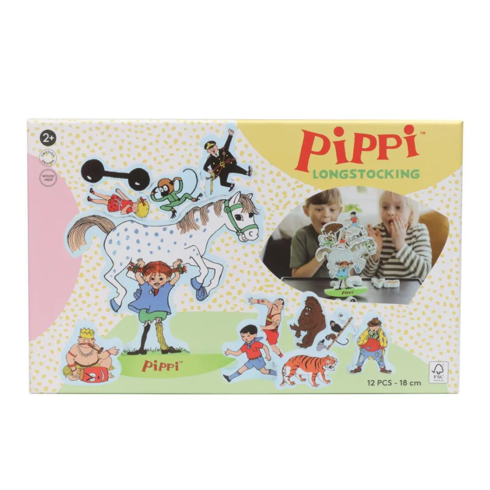 Balancespil - Pippi Langstrømpe| Trælegetøj|Tumlinge Legetøj