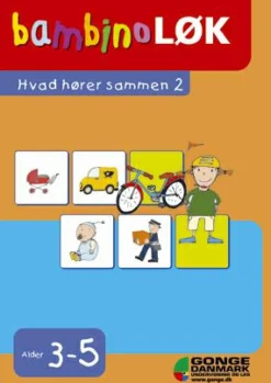 Bambino-lær - Hvad hører sammen 2| Montessori|Opgavehæfter