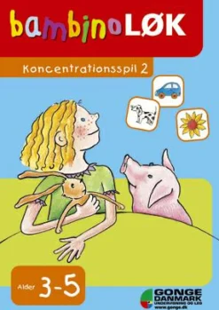 Bambino-lær - Koncentrationsspil 2| Montessori|Opgavehæfter