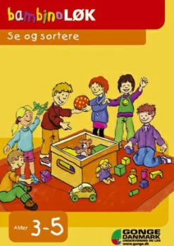 Bambino-lær - Se og sortere| Montessori|Opgavehæfter