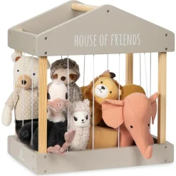 Bamse-bo - House of Friends (grå)|Børn Trælegetøj|Til Børneværelset