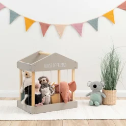 Bamse-bo - House of Friends (grå)|Børn Trælegetøj|Til Børneværelset