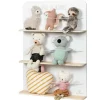 Bamse-hotel - Wall of Friends (hvid/natur)|Børn Trælegetøj|Til Børneværelset
