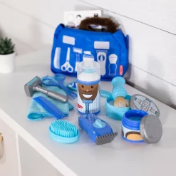 Melissa & Doug Barbersalon, 16 dele| Rolleleg