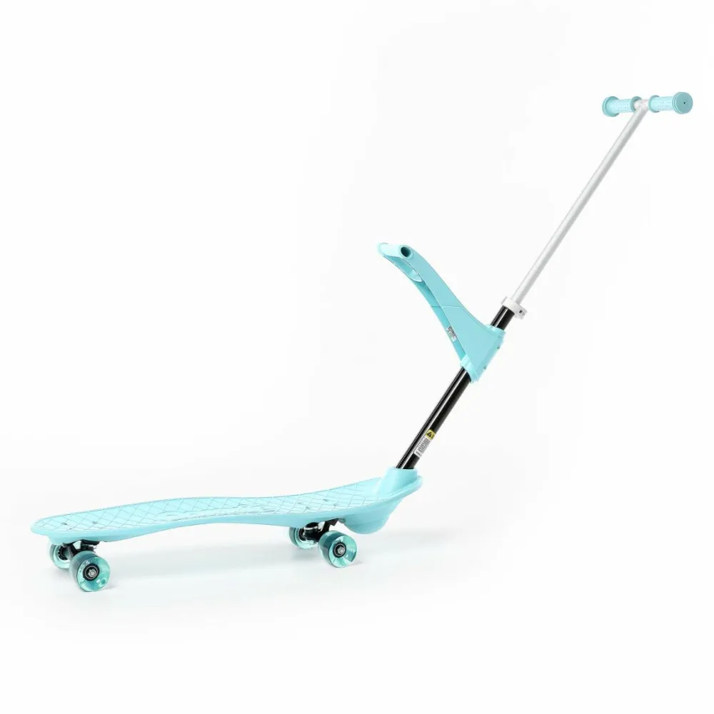 Ookkie Begynder-skateboard - Mint| Udeleg|Balanceleg
