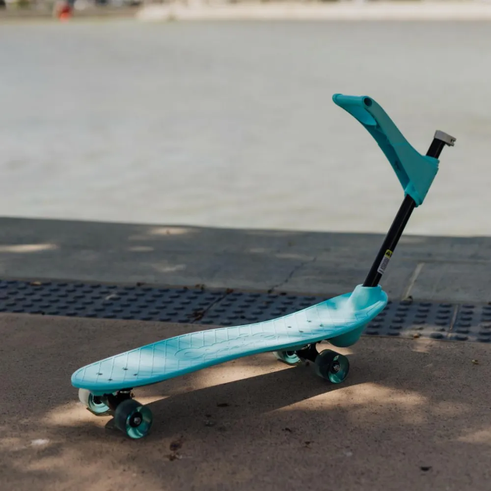 Ookkie Begynder-skateboard - Mint| Udeleg|Balanceleg