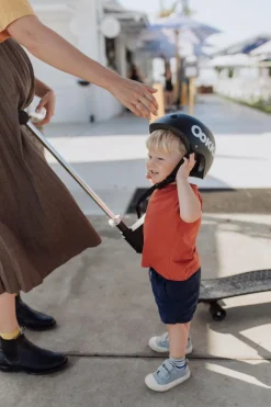 Ookkie Begynder-skateboard - Sort| Udeleg|Balanceleg