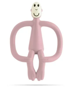 Bidering Matchstick Monkey - Støvet rosa| Bidelegetøj|Babylegetøj