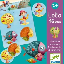 Djeco Billedlotteri - De 4 årstider| Tumlinge Legetøj