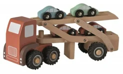 Egmont Toys Biltransporter med gummihjul| Legebiler|Dukkehus & Legesæt