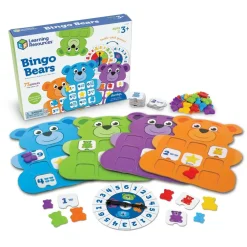 Learning Resources Bingo Bjørne| Matematik & Leg