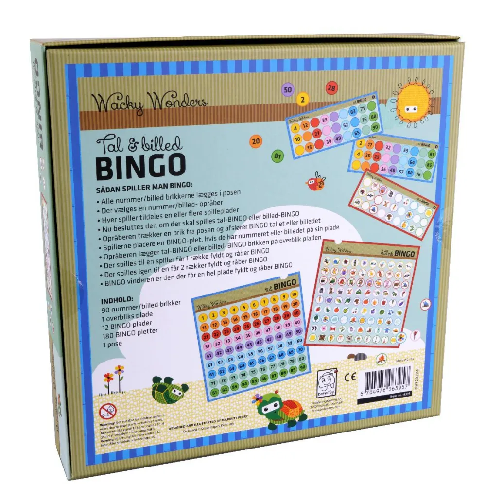 Bingo - Tal & billed| Logik & Talforståelse|Sprog & Leg