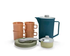 Dantoy BIO kaffesæt, 17 dele| Økologisk Eller Bæredygtig|Udeleg
