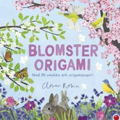 Forlaget Bolden Blomster origami| Voksenværk|Legetøj Til Ferien