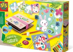 SES Creative Blomsterpresse - Inkl. dekorationskort| Udeleg|Legetøj Til Ferien