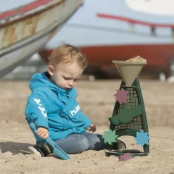 Dantoy Blue Marine - Sand- og vandmøllesæt, 3 dele| Økologisk Eller Bæredygtig|Udeleg