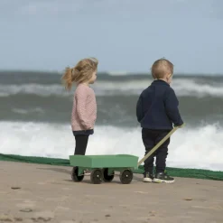Dantoy Blue Marine - Trækvogn (L: 54 cm)| Økologisk Eller Bæredygtig|Udeleg
