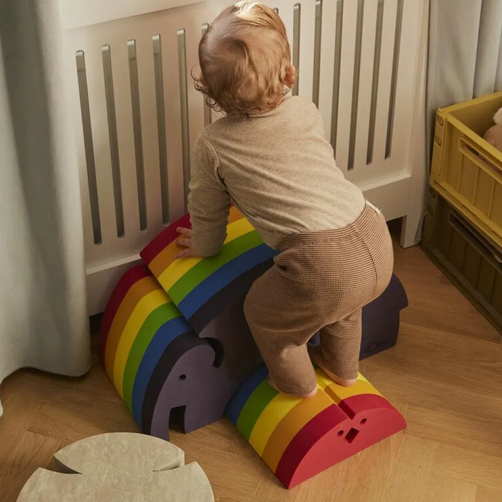 bObles Elefant L - Rainbow|Børn Til Børneværelset|Balanceleg