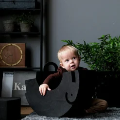bObles Elefant M - Limited Edition, Black|Børn Til Børneværelset|Til Børneværelset