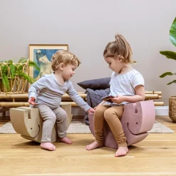 bObles Elefant M+ - Natur| Grovmotorik|Balanceleg