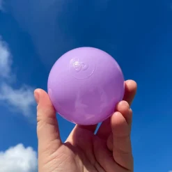 KiDKii Boldbassin bolde Ø7 cm - Lavendel, 100 stk| Sansemotorisk Legetøj|Bolde