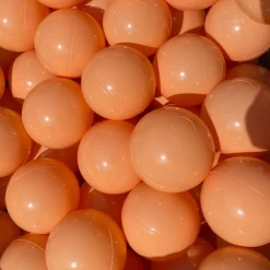 KiDKii Boldbassin bolde Ø7 cm - Orange, 100 stk|Børn Til Børneværelset|Sansemotorisk Legetøj