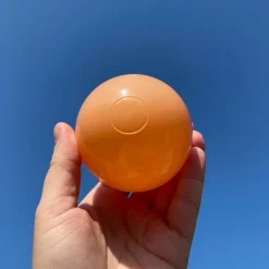 KiDKii Boldbassin bolde Ø7 cm - Orange, 100 stk|Børn Til Børneværelset|Sansemotorisk Legetøj