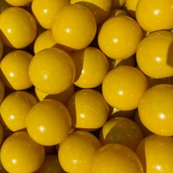 KiDKii Boldbassin bolde Ø7 cm - Sennepsgul, 100 stk|Børn Til Børneværelset|Bolde