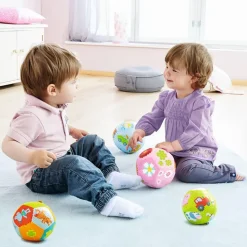 Haba Bold - Transport, Ø14 cm| Bolde|Babylegetøj