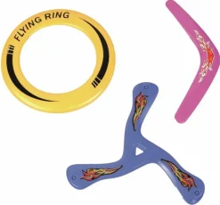 Boomerang-sæt, 3 dele| Udeleg|Sportslegetøj & Gøgl