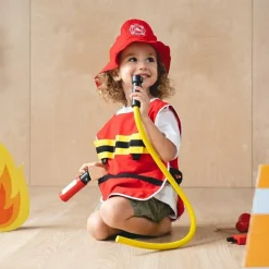 PlanToys Brandmandssæt| Økologisk Eller Bæredygtig|Trælegetøj