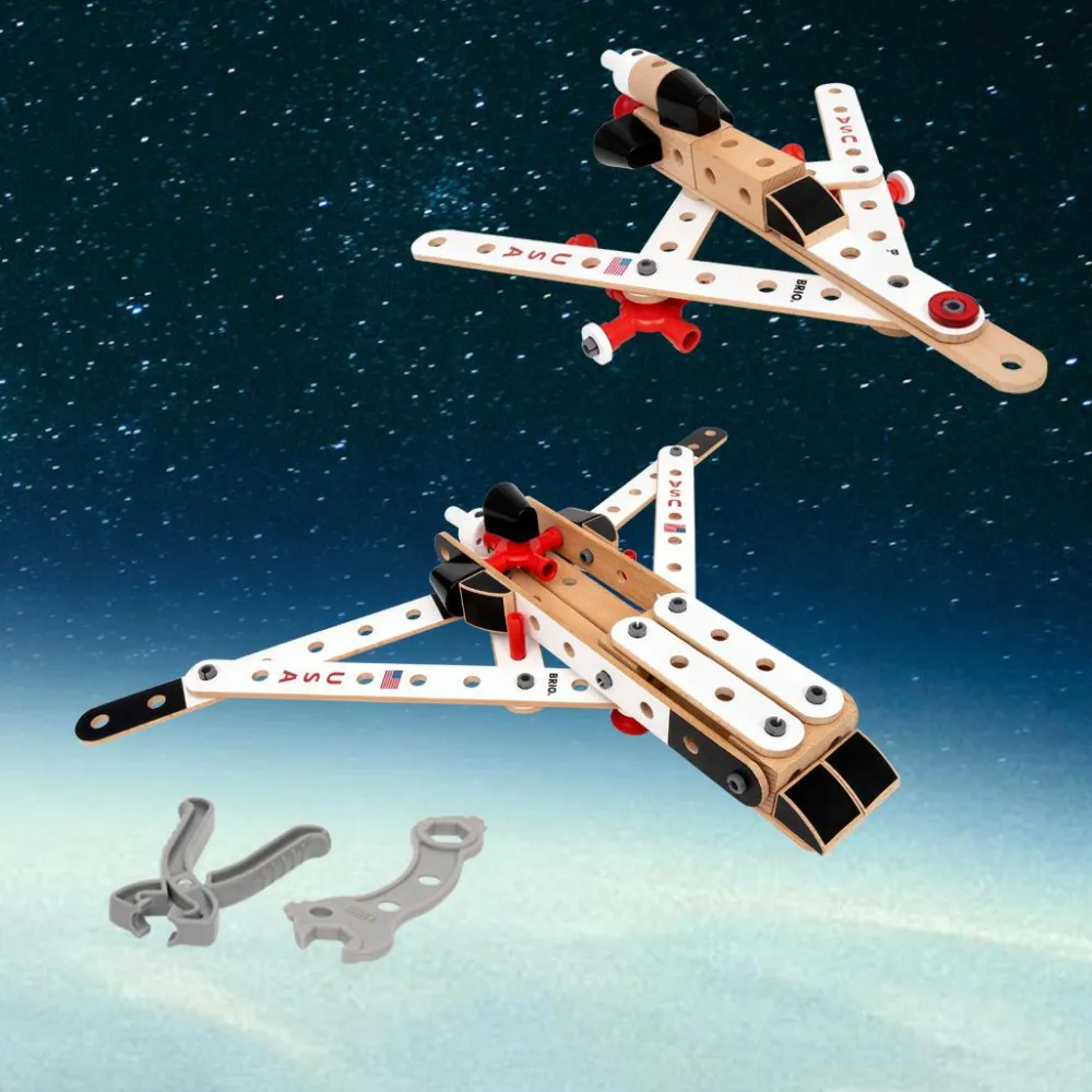 BRIO Builder - Apollo Saturn V| Bygge- & Træklodser|Byggesæt