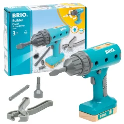 BRIO Builder - Skruemaskine| Robot Legetøj|Byggesæt