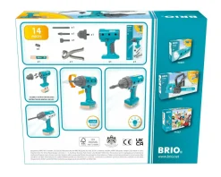 BRIO Builder - Skruemaskine| Robot Legetøj|Byggesæt