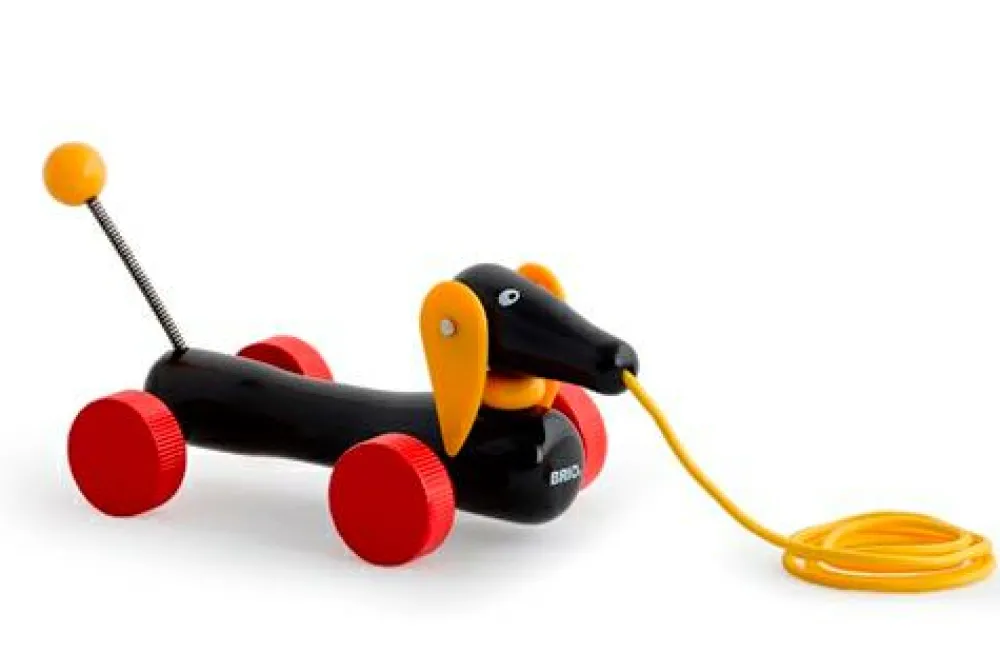 BRIO Dachshund/Gravhund| Tumlinge Legetøj|Babylegetøj