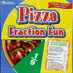 Learning Resources Brøkspil - Pizza| Skolesjov|Montessori
