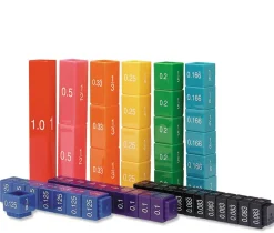 Learning Resources Brøk Tårne| Logik & Talforståelse|Matematik & Leg