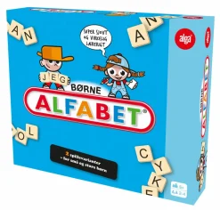 alga Børnekrydsordsspil - Leg med alfabet| Sprog & Leg|Skolesjov
