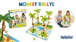 Beleduc Børnespil - Monkey Rallye| Spil