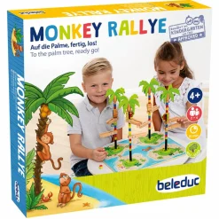Beleduc Børnespil - Monkey Rallye| Spil
