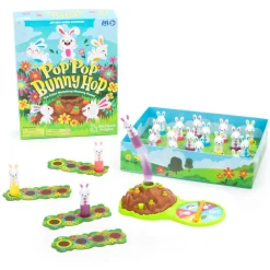 Learning Resources Børnespil - Pop Pop Bunny Hop| Påske|Spil
