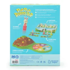 Learning Resources Børnespil - Pop Pop Bunny Hop| Påske|Spil