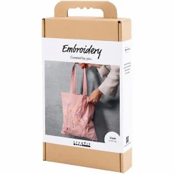 Creativ Company Broder din egen mulepose - Sart lyserød| Voksenværk|Kreativ Leg