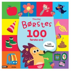 Børstes 100 første ord|Børn Tumlinge Legetøj|Børnebøger